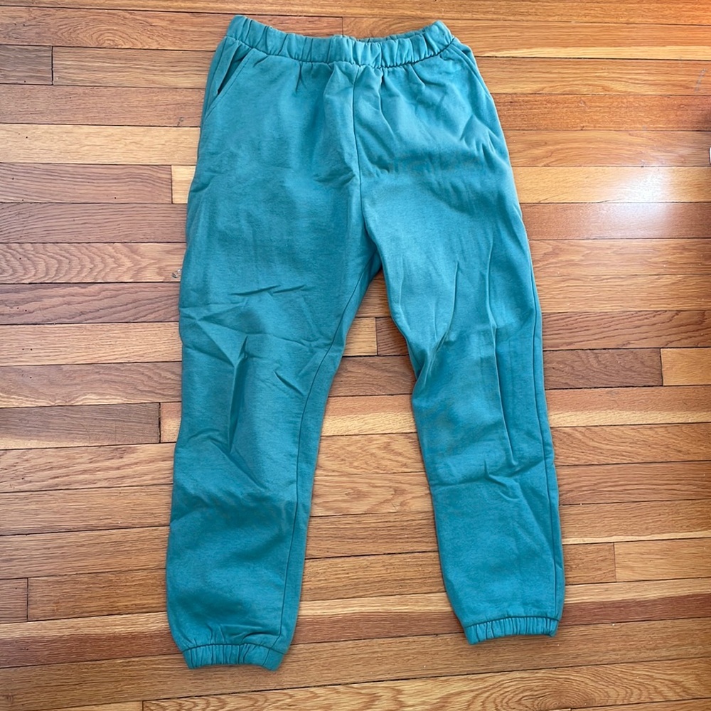 Zara green jogger sweatpants
